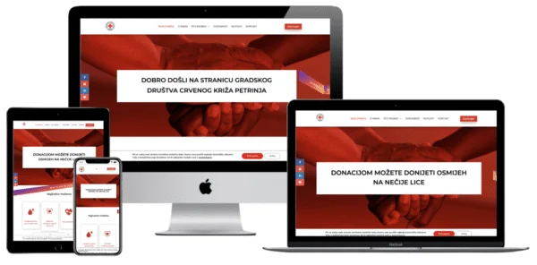Izrada web stranice GDC Križ Petrinja